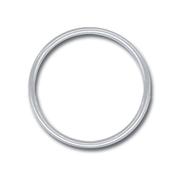 Asp 1 1/8" Metal Key Ring, 1 1/8", Bags Of 250 Pk 1405